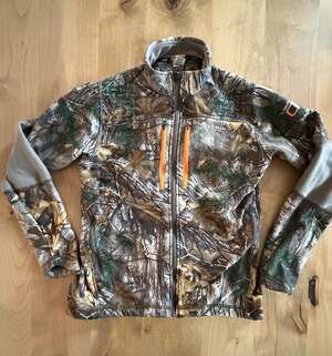 Field & Stream Smart Heat NoScent C3 Realtree Camo Hunting Jacket Size Youth XL